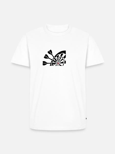 Darts - T-shirt Premium bio Homme - blanc