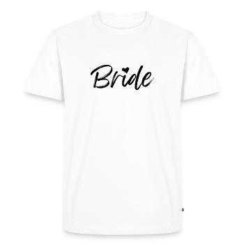 Mariée Mariée Enterrement de vie de jeune fille - T-shirt Premium bio Homme - blanc - Devant - Nico (187cm)