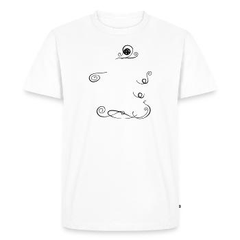 It's all in Your Hands - Men's Premium Organic T-Shirt - white - Front - Nico (187cm)