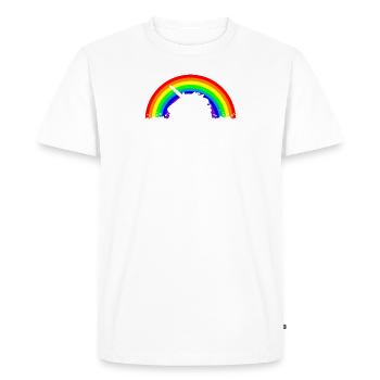 Grand depuis 1973 Women Gift 50th Birthday - T-shirt Premium bio Homme - blanc - Devant - Nico (187cm)