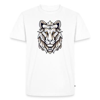 WildYou - T-shirt Premium bio Homme - blanc - Devant - Nico (187cm)