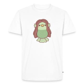 Mignon Yokai japonais Amabie - T-shirt Premium bio Homme - blanc - Devant - Nico (187cm)