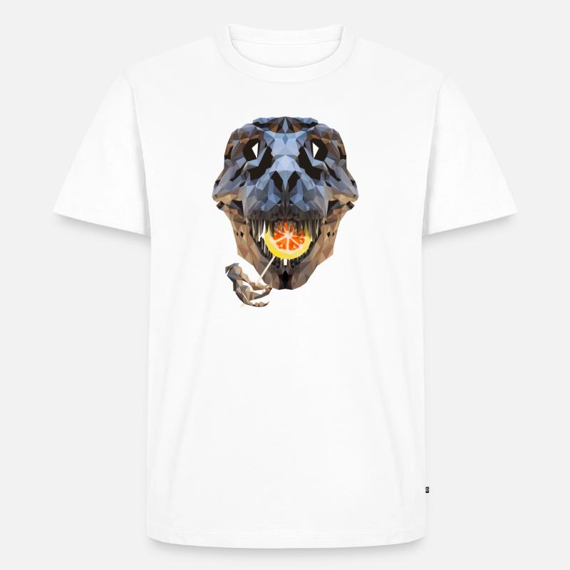 Lollo Rex - Männer Premium Bio T-Shirt - undefined