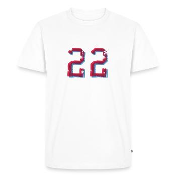 Class of 2022- School Abitur Student Class Child - Men's Premium Organic T-Shirt - white - Front - Nico (187cm)