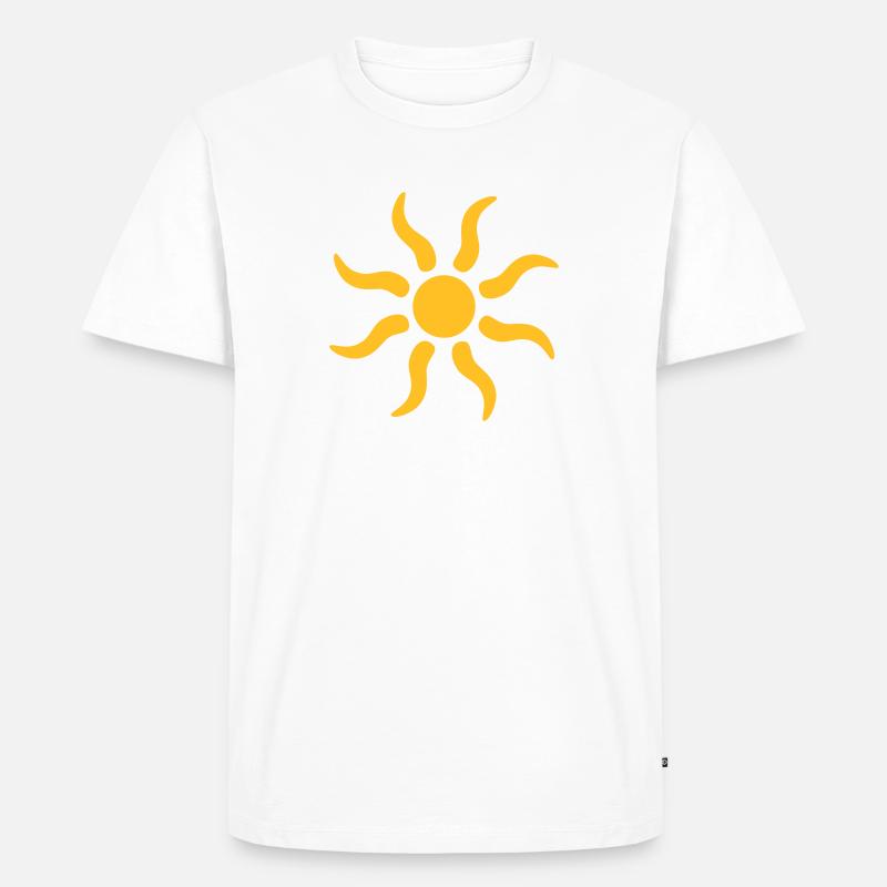 Sonne - Männer Premium Bio T-Shirt - undefined