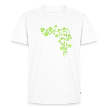 Shamrocks - T-shirt Premium bio Homme - blanc - Devant - Nico (187cm)