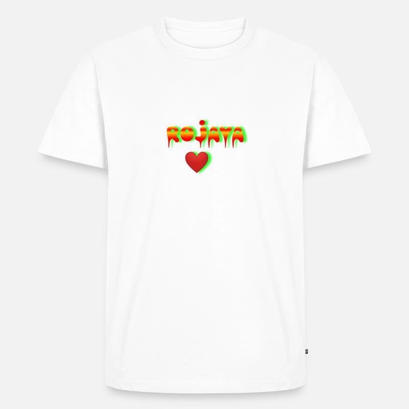 Rojava - Men's Premium Organic T-Shirt - white