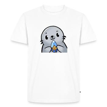 MuggleRobbeLykiepTwitchShard - T-shirt Premium bio Homme - blanc - Devant - Nico (187cm)