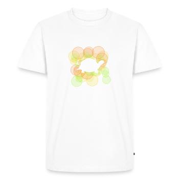 Bladder turtle - Men's Premium Organic T-Shirt - white - Front - Nico (187cm)