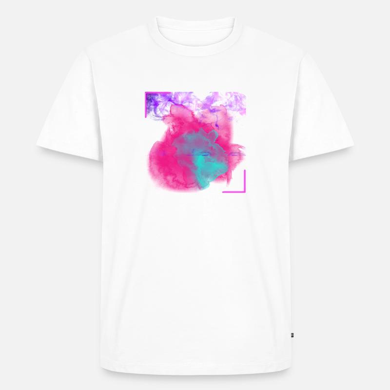 A - Männer Premium Bio T-Shirt - Weiß