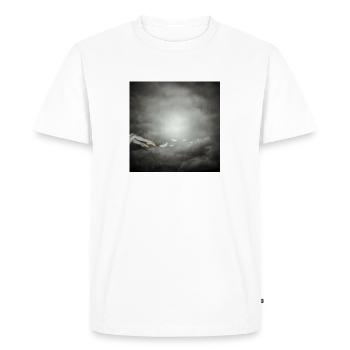 Les déchus - T-shirt Premium bio Homme - blanc - Devant - Nico (187cm)