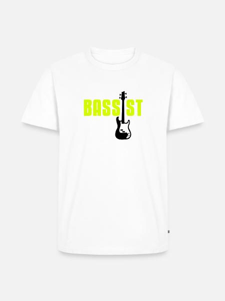 bassist - Männer Premium Bio T-Shirt - 