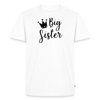 Big Sister - T-shirt Premium bio Homme - blanc - Devant - Nico (187cm)