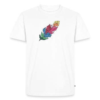 Spring - Men's Premium Organic T-Shirt - white - Front - Nico (187cm)