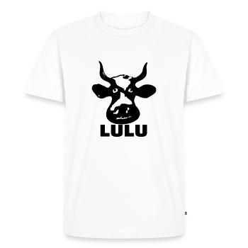 COW - T-shirt Premium bio Homme - blanc - Devant - Nico (187cm)