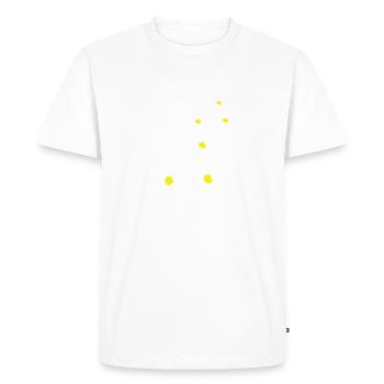 Beaucoup de jolies fleurs motif décoratif coloré belle - T-shirt Premium bio Homme - blanc - Devant - Nico (187cm)
