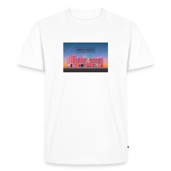 L'art Hacienda 2022 - T-shirt Premium bio Homme - blanc - Devant - Nico (187cm)