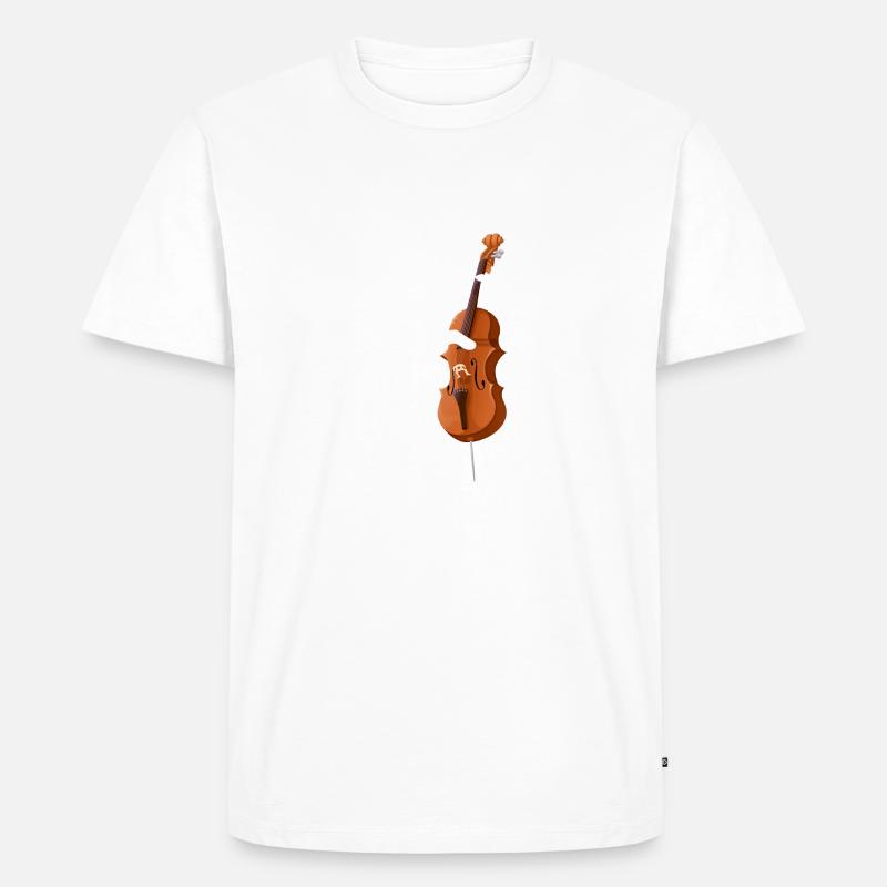 Cat Base - Männer Premium Bio T-Shirt - Weiß