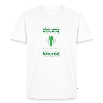 La fierté irlandaise Chicago St Patricks Day Parade Beer - T-shirt Premium bio Homme - blanc - Devant - Nico (187cm)