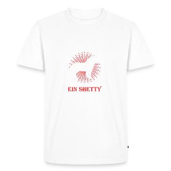 poney Shetland Shetty - T-shirt Premium bio Homme - blanc - Devant - Nico (187cm)