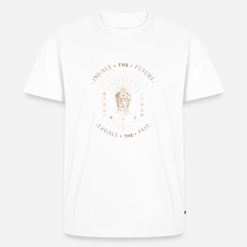 Head 25 - Männer Premium Bio T-Shirt - Weiß