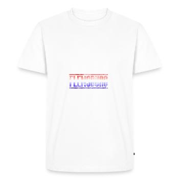 Flensburg Mon concessionnaire - Hand ball My Drug - T-shirt Premium bio Homme - blanc - Devant - Nico (187cm)
