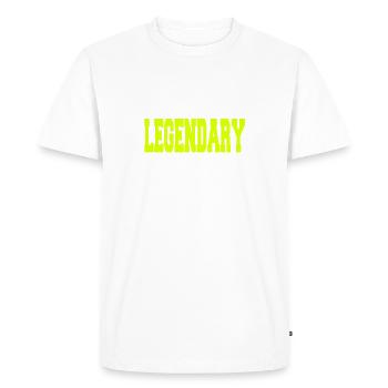 it's going to be legendary II 2c - Men's Premium Organic T-Shirt - white - Front - Nico (187cm)