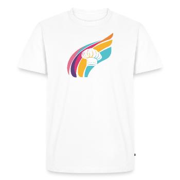 Cooking Hobby Chef Star Chef - Men's Premium Organic T-Shirt - white - Front - Nico (187cm)