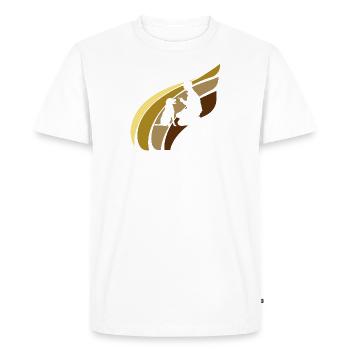 Dog Trainer Agility Dog Sport - Men's Premium Organic T-Shirt - white - Front - Nico (187cm)