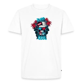 That's cool - Men's Premium Organic T-Shirt - white - Front - Nico (187cm)