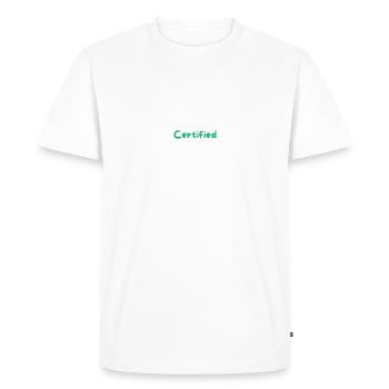 2 1 - T-shirt Premium bio Homme - blanc - Devant - Nico (187cm)