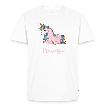Princesse - T-shirt Premium bio Homme - blanc - Devant - Nico (187cm)