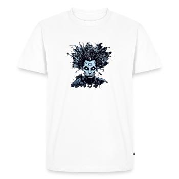 punk 1 - T-shirt Premium bio Homme - blanc - Devant - Nico (187cm)