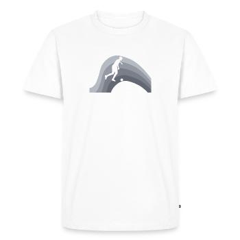 Futsal Player Futsal Player Futsal Player - Men's Premium Organic T-Shirt - white - Front - Nico (187cm)