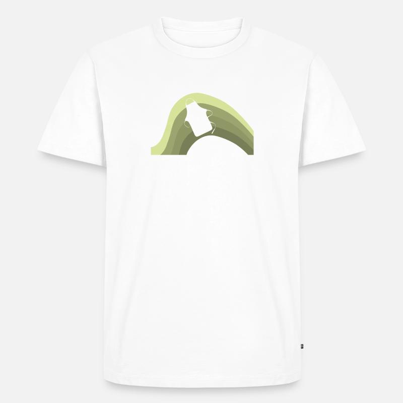 Bäckerei Backwaren - Männer Premium Bio T-Shirt - Weiß