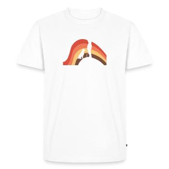 Dog trainer dog school - Men's Premium Organic T-Shirt - white - Front - Nico (187cm)