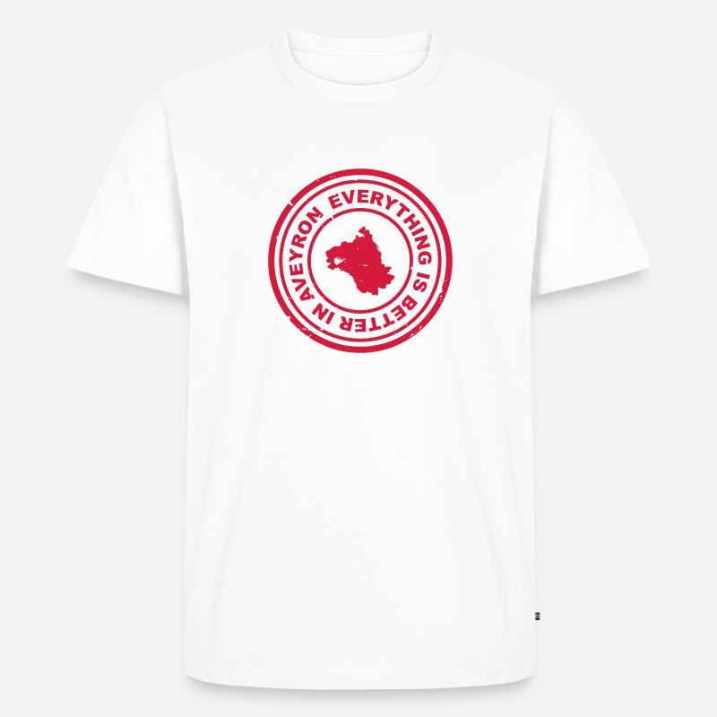 basic - Men's Premium Organic T-Shirt - white