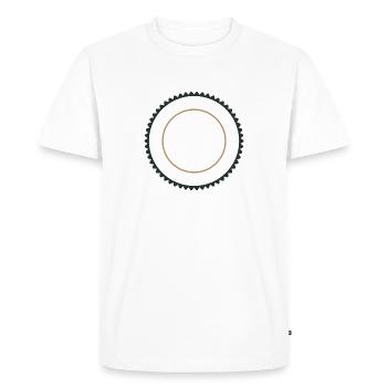 Embleme pour creer logo - T-shirt Premium bio Homme - blanc - Devant - Nico (187cm)