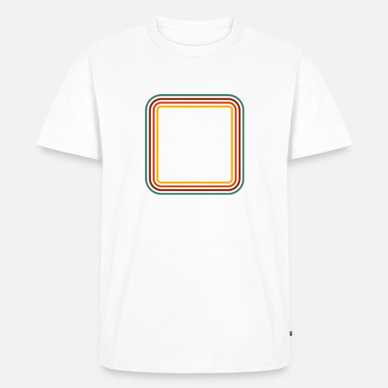 Retro-Name Christopher - Männer Premium Bio T-Shirt - Weiß