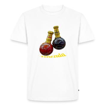Venezuela maracas - Men's Premium Organic T-Shirt - white - Front - Nico (187cm)