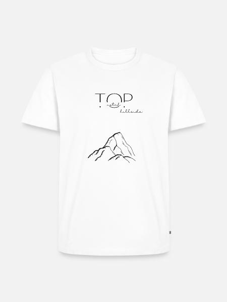 Top Notch - Männer Premium Bio T-Shirt - Weiß