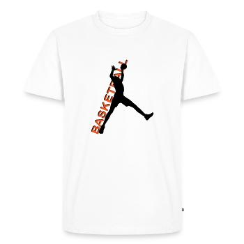 Sport. - T-shirt Premium bio Homme - blanc - Devant - Nico (187cm)