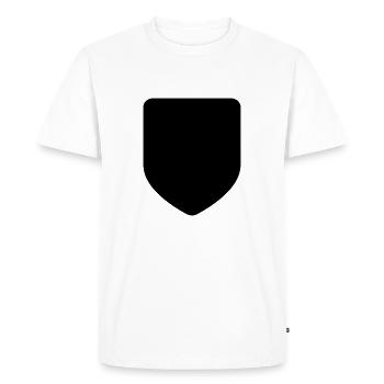 CLEAN SHAPES SHAPES - T-shirt Premium bio Homme - blanc - Devant - Nico (187cm)
