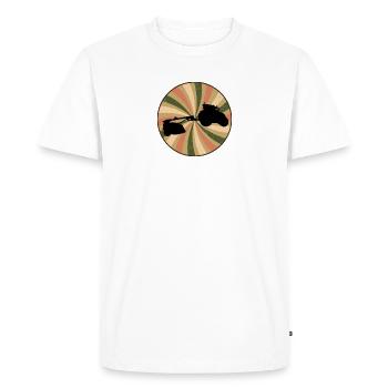 Harvest Agriculture - Men's Premium Organic T-Shirt - white - Front - Nico (187cm)