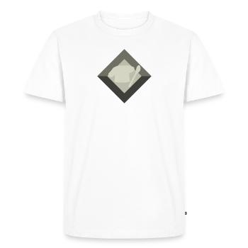 Bakery Baker Baker - Men's Premium Organic T-Shirt - white - Front - Nico (187cm)