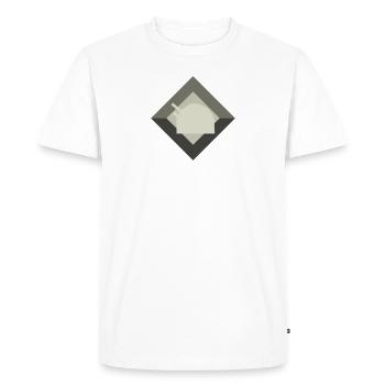 Physics Physics Astrophysics - Men's Premium Organic T-Shirt - white - Front - Nico (187cm)