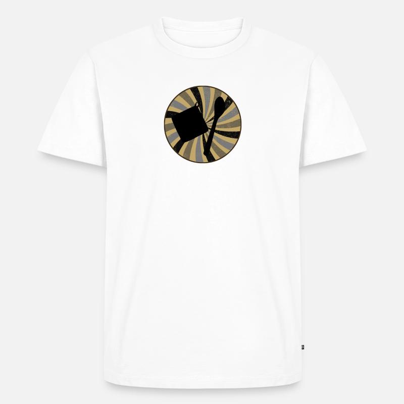 Backwaren Baking Backen - Männer Premium Bio T-Shirt - Weiß