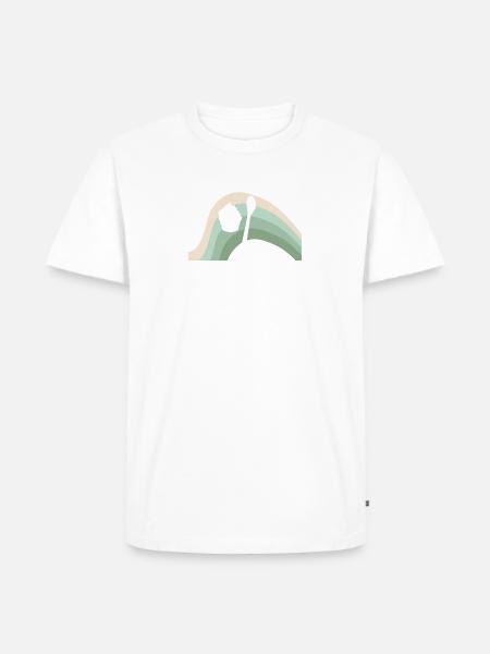 Cupcake Muffin Törtchen - Männer Premium Bio T-Shirt - Weiß