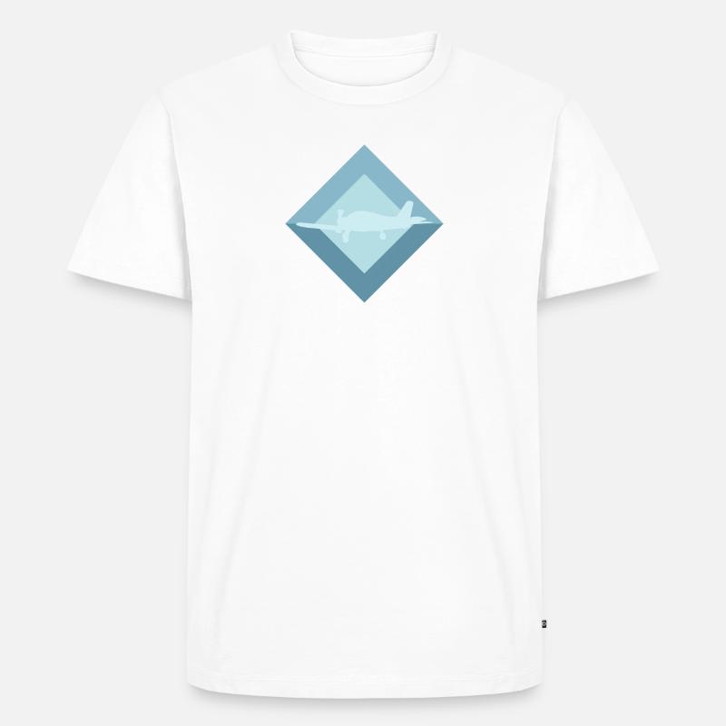 Aerospace Engineering Aerospace Luftfahrt - Männer Premium Bio T-Shirt - Weiß