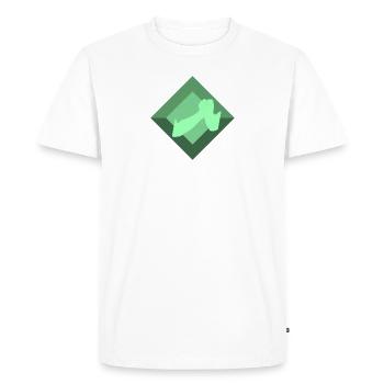 Armdrücken Bras de fer Bras de fer - T-shirt Premium bio Homme - blanc - Devant - Nico (187cm)